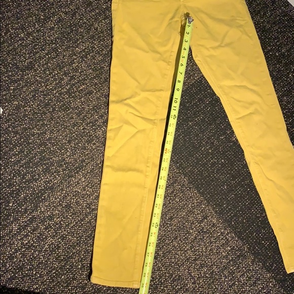 Yellow skinny jeans, Anthropologie - Picture 8 of 8